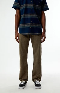 Levi's 555 Brown Relaxed Straight Jeans