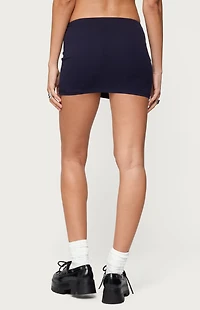 Edikted Aisha Low Rise Mini Skirt