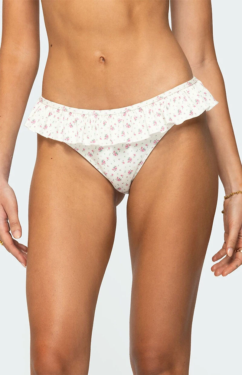 Edikted Amelia Ruffled Bikini Bottom