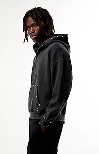 Pacsun Studded Full Zip Hoodie
