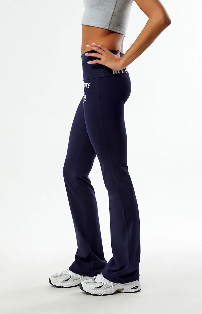HYPE & VICE Penn State Nittany Lions Fold-Over Yoga Pants