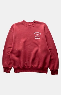PS VINTAGE 90s Pine Grove Staff Crew Neck Sweatshirt