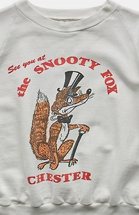 PS VINTAGE '80s the Snooty Fox Crew Neck Sweatshirt