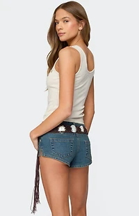 Edikted Shell Button Scoop Tank Top
