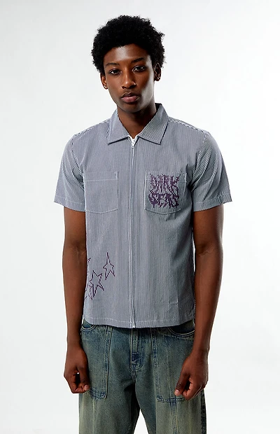 Dark Seas Nelson Zippered Front Shirt