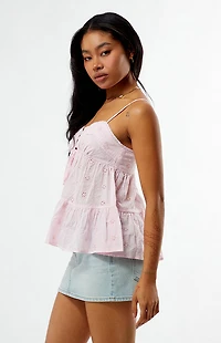Your Favorite Emi Eyelet Babydoll Top