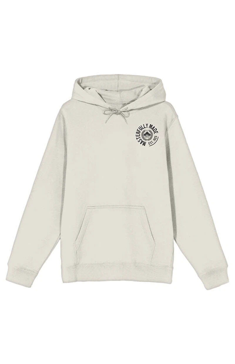 Modelo Masterfully Made Pablo Dier Logo Hoodie