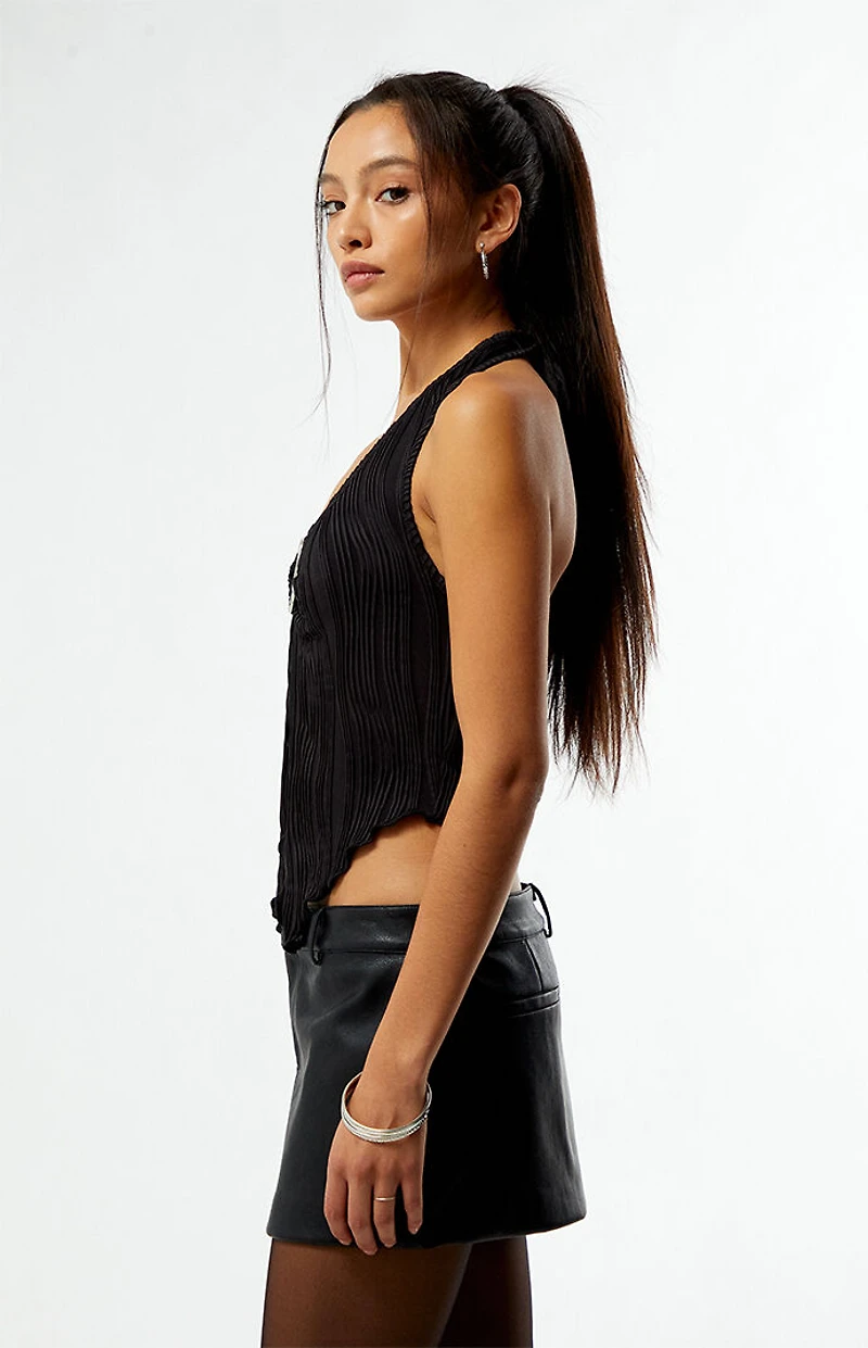 Third Charm Micah Fly Away Halter Top