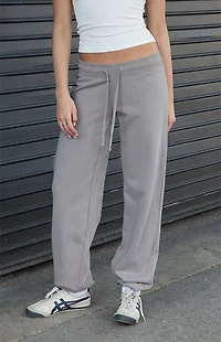 John Galt Light Gray Hilary Yoga Sweatpants