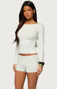 Edikted Arianna Off Shoulder Sweater