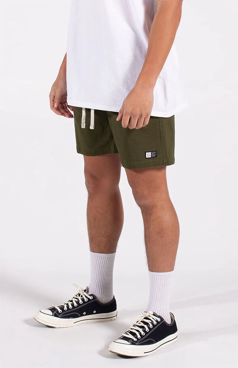 Lira Olive Weekday Jogger 3.0 Shorts