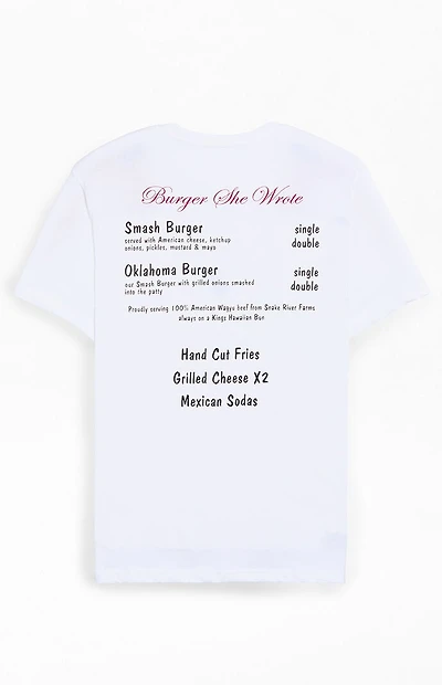 Brixton Burger She Wrote T-Shirt