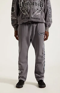 Pacsun Untamed Fleece Straight Leg Sweatpants