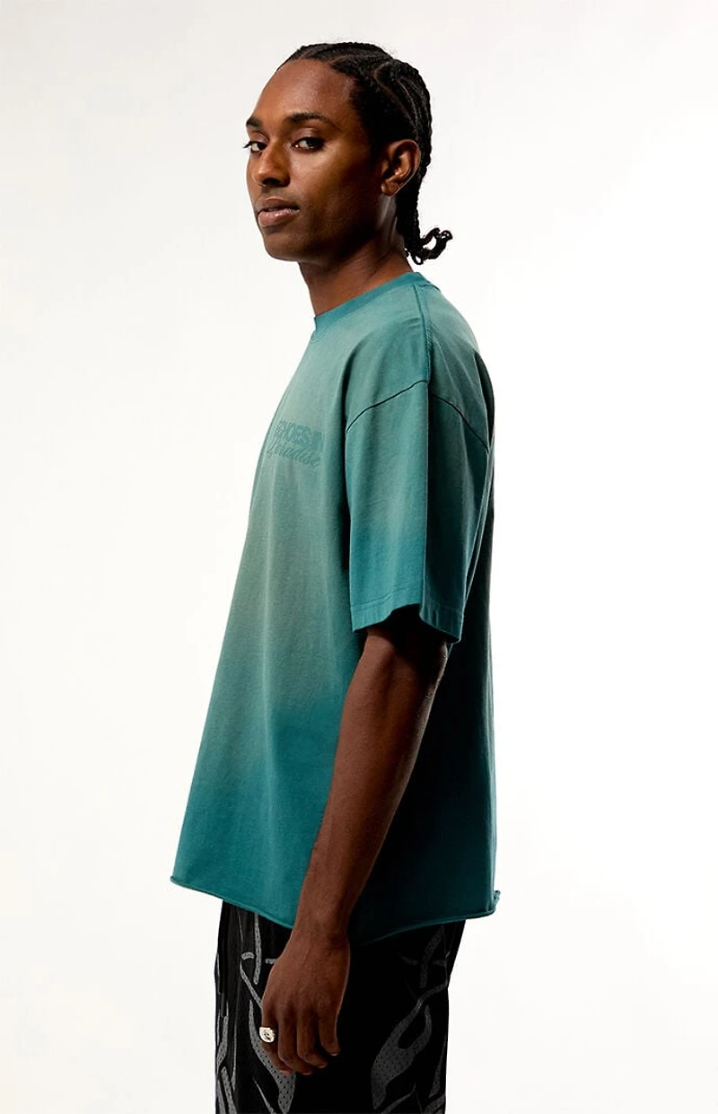 Pacsun Echoes Paradise Cropped T-Shirt