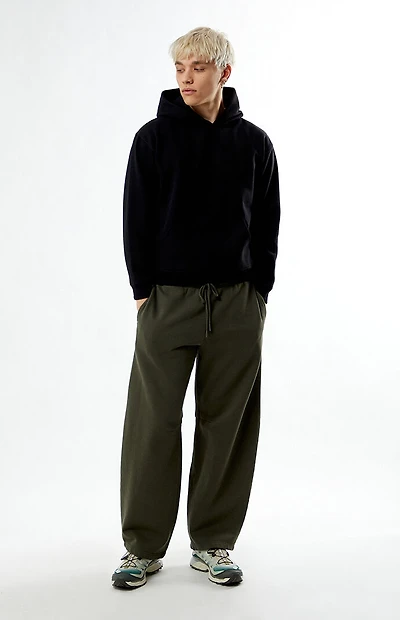 Pacsun Black Solid Color Hoodie