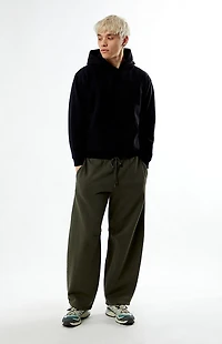 Pacsun Black Solid Color Hoodie