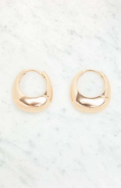 John Galt Gold Hoop Earrings