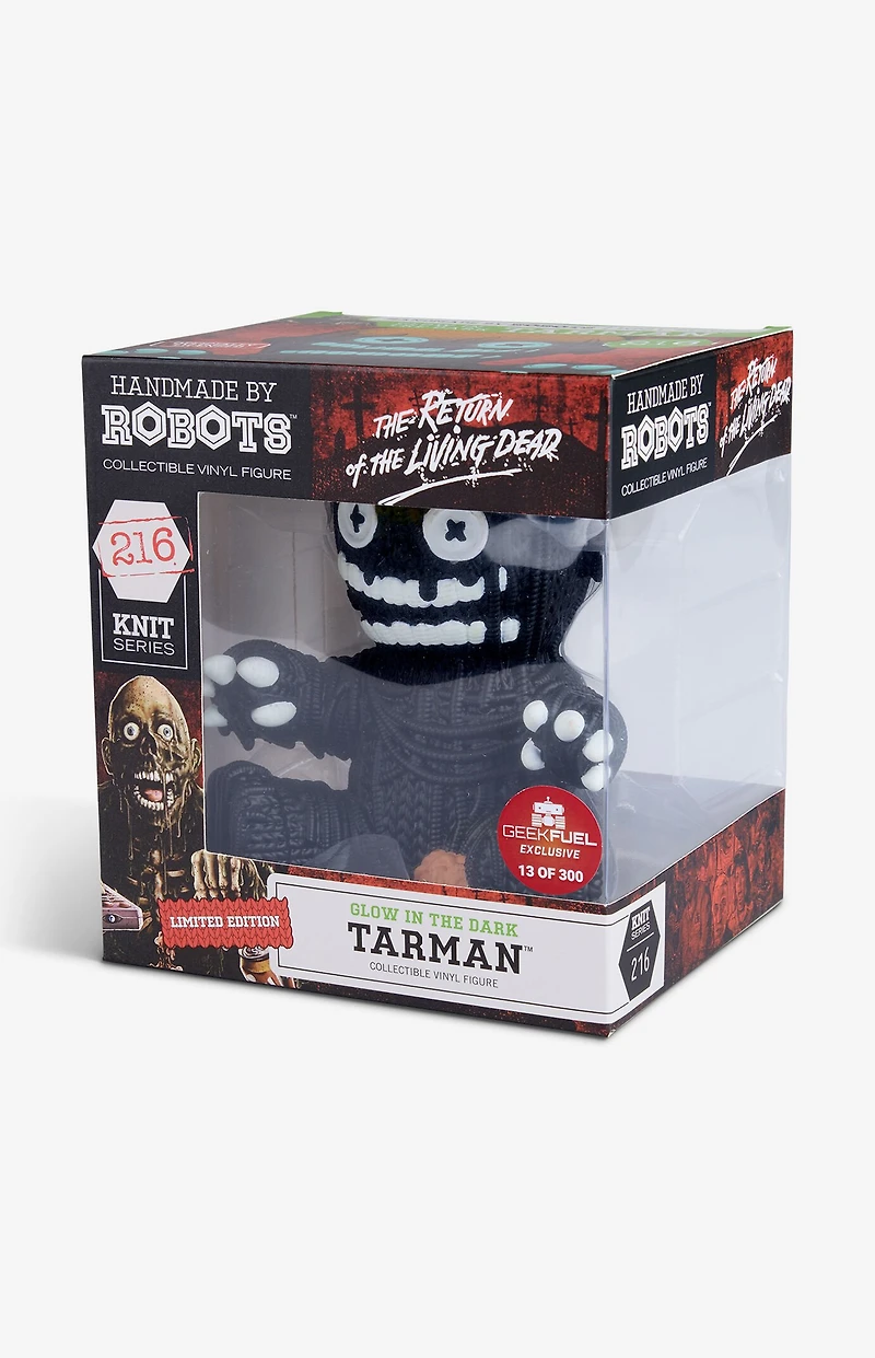 Return of the Living Dead Glow In The Dark Tarman 216 Knit Series Vinyl Figure