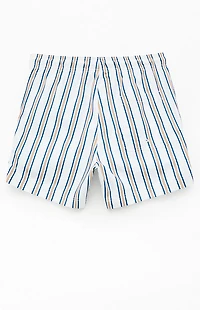 Pacsun St. Tropez Striped Eco 4.5" Swim Trunks