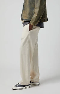 Pacsun Cream Linen Pants