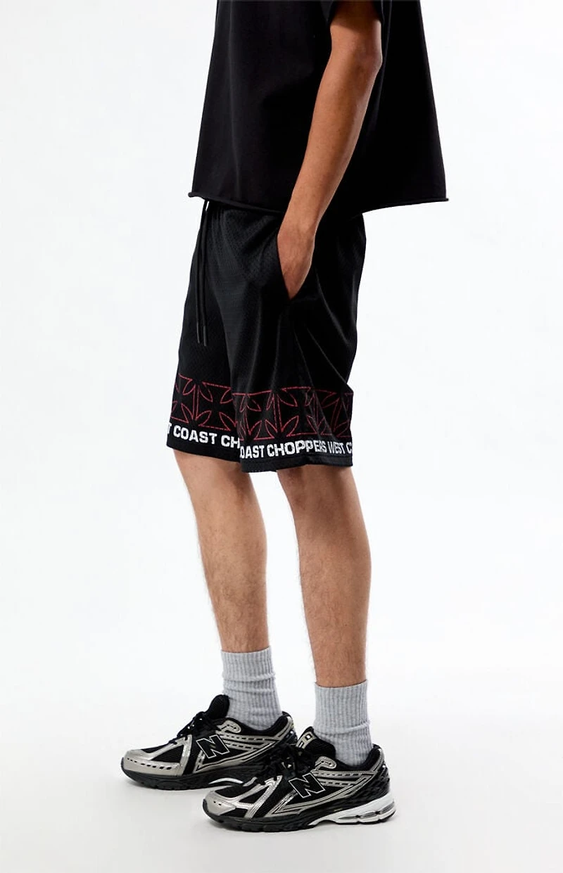 West Coast Choppers Wrapped Mesh Shorts