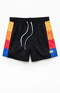 Duvin Design Side Colorblock 4.5" Swim Trunks