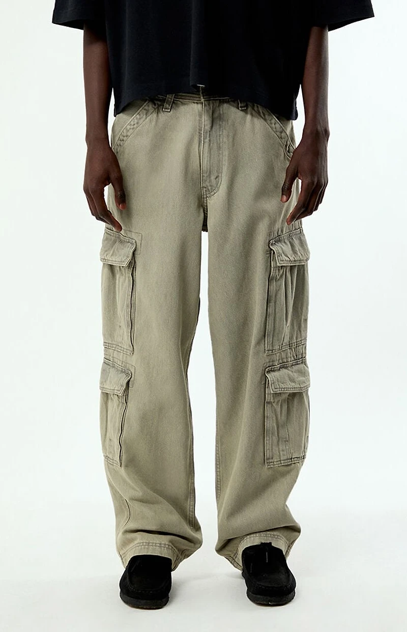 Levi's Men's 578 Baggy Cargo Jeans Gray
