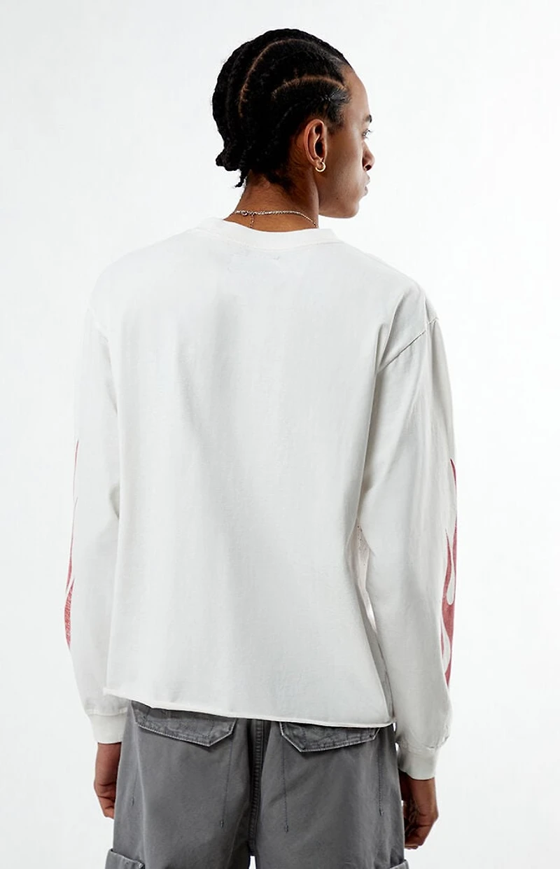 Pacsun 99 Racing Cropped Long Sleeve T-Shirt