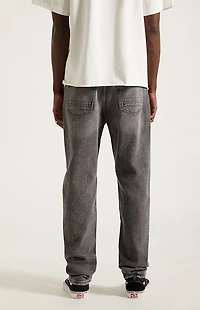 Pacsun Cade Straight Jeans Ripped Black Wash