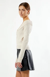 Beverly and Beck Kirsten Wrap Sweater