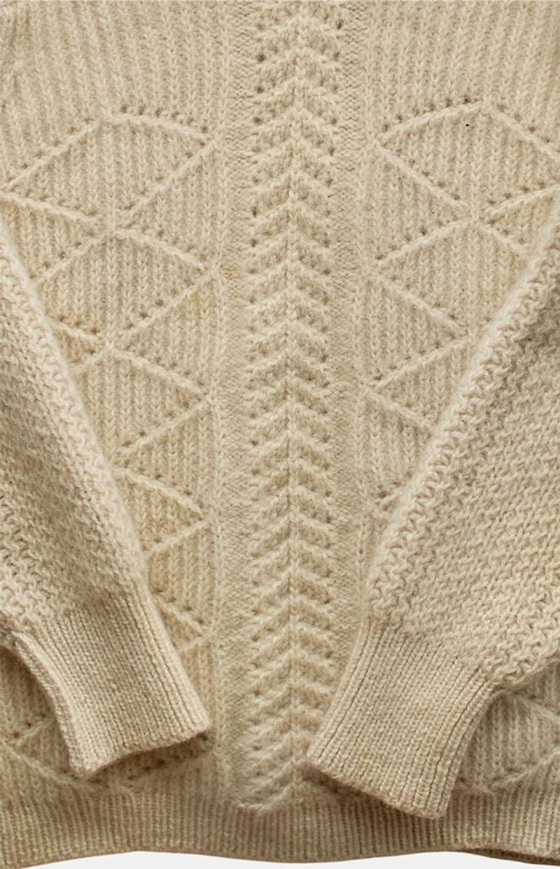 PS VINTAGE 80s Cable Knit Sweater