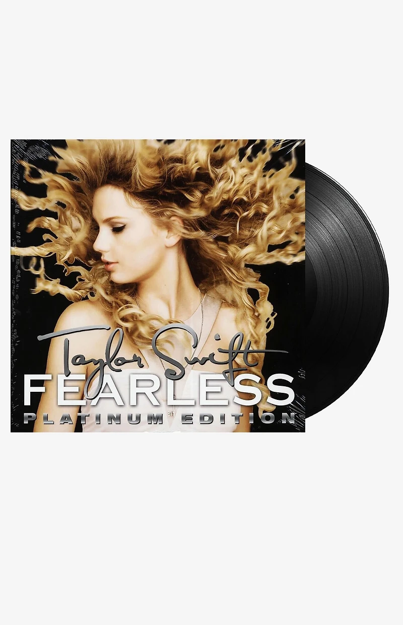 Taylor Swift Fearless Platinum Edition Vinyl Record
