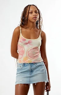 PS / LA AOP Fruit & Floral Tank Top