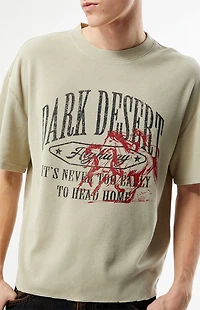 Pacsun Dark Desert Waffle Knit T-Shirt