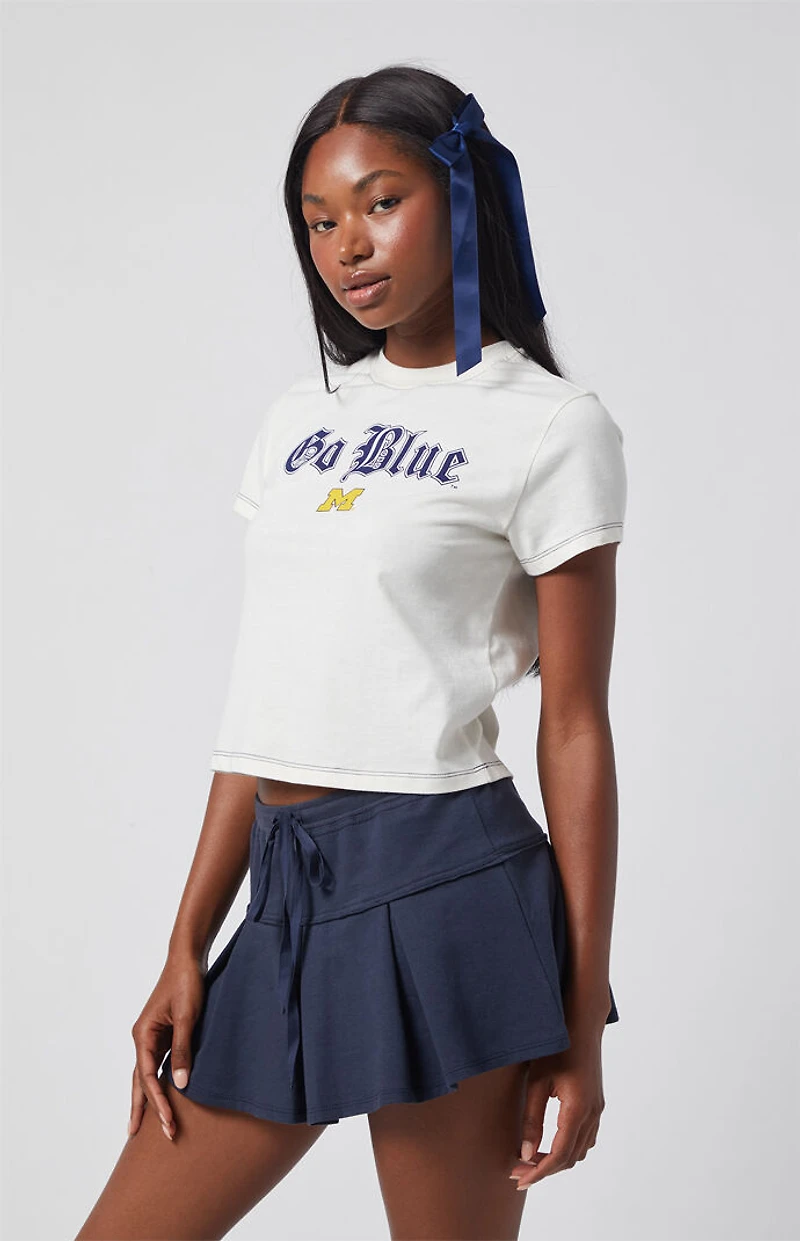 Pacsun Pleated Knit Mini Skirt