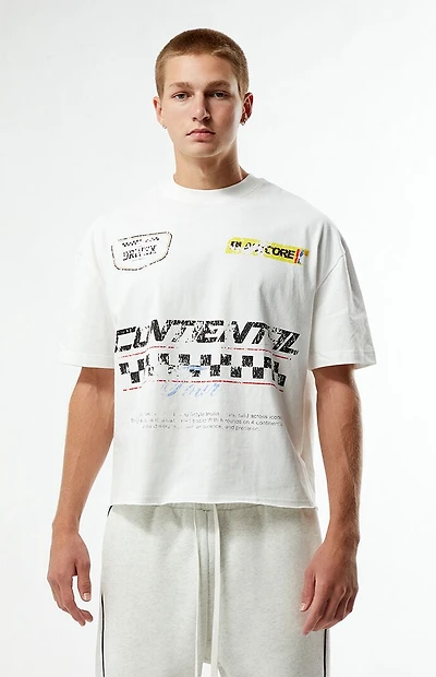 Pacsun Continental Racing Cropped Boxy T-Shirt