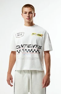 Pacsun Continental Racing Cropped Boxy T-Shirt