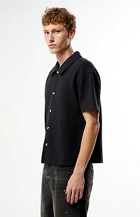 Pacsun Leone Solid Textured Camp Shirt