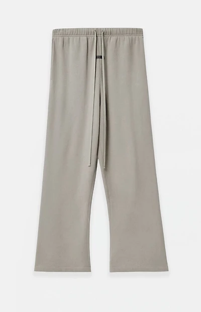 Fear of God ESSENTIALS Smoke Grey Fleece Flare Sweatpants