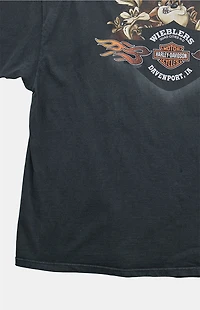 PS VINTAGE 2000s Harley Davidson Taz Graphic T-Shirt