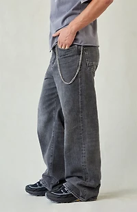Pacsun Blake Extreme Baggy Jeans Chain Gray