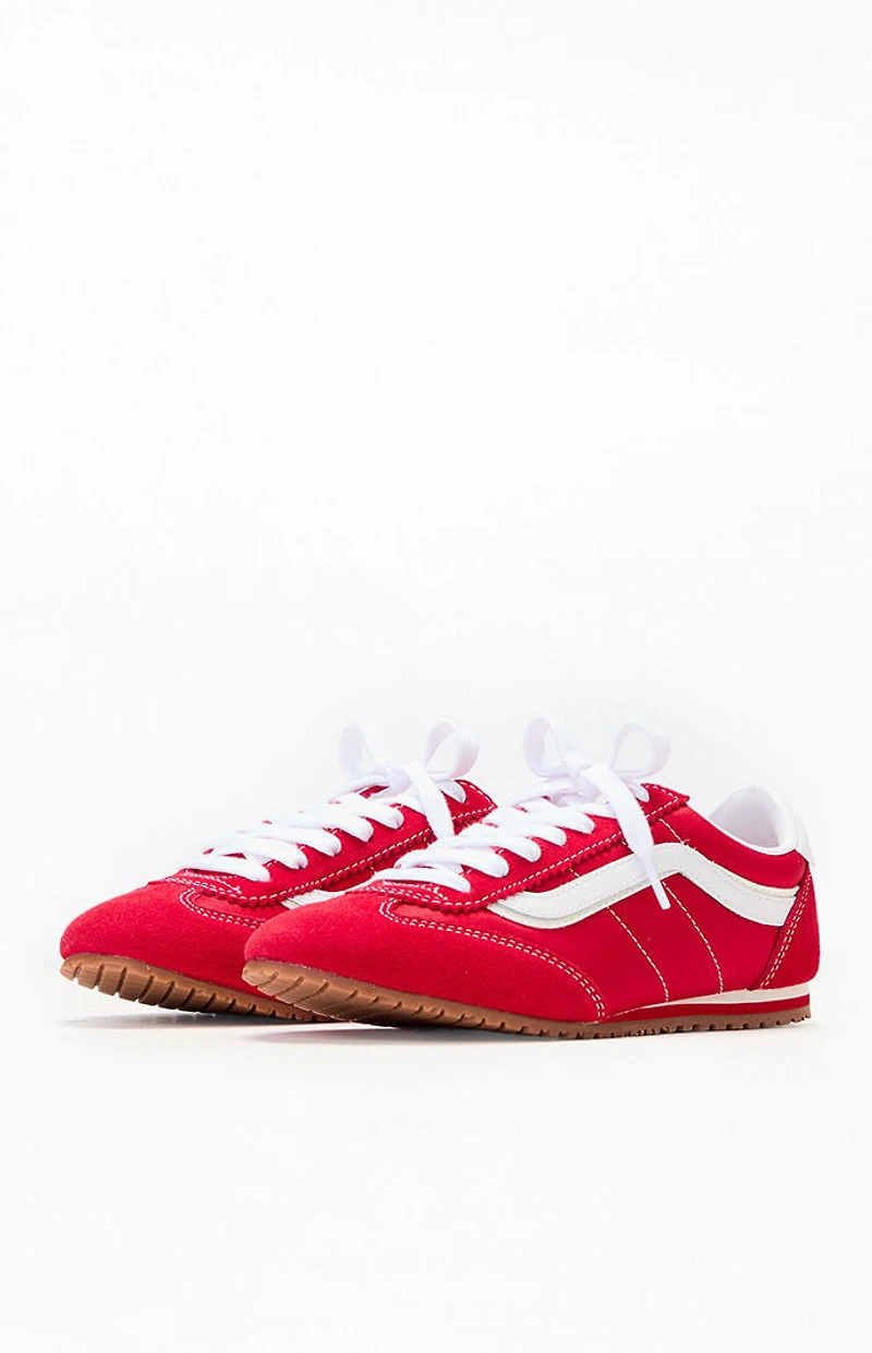 Vans Kids Red Super Lowpro Shoes