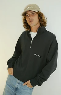 MUSEUM OF PEACE & QUIET Signature Quarter Zip Sweatshirt