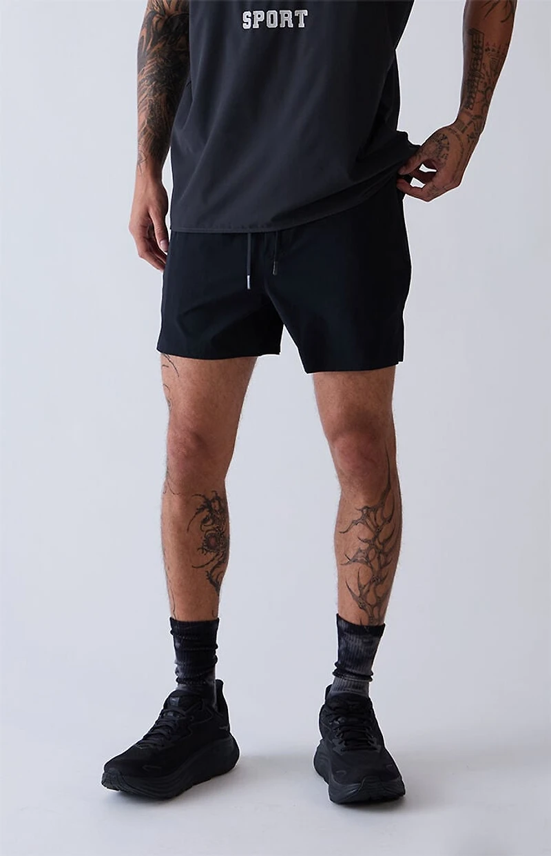 A.R.C. Active Black 1183 Running Shorts