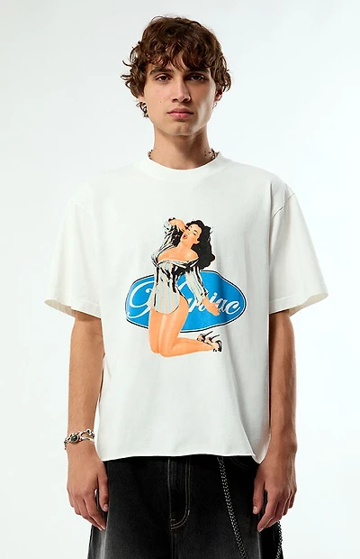 Pacsun Maniac Pinup Cropped T-Shirt