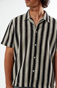 Pacsun Escape Texture Woven Camp Shirt