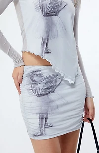 The Met x PacSun Degas Dancer Mesh Mini Skirt