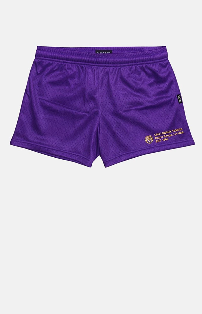 UPSIDE Louisiana State University Tigers Mini Mesh Shorts