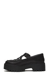 Timberland Women's Black Stone Street Buckle Mary Jane Shoes