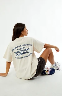 LONELY GHOST x Merrell Sightseeing & Excursions Oversized T-Shirt